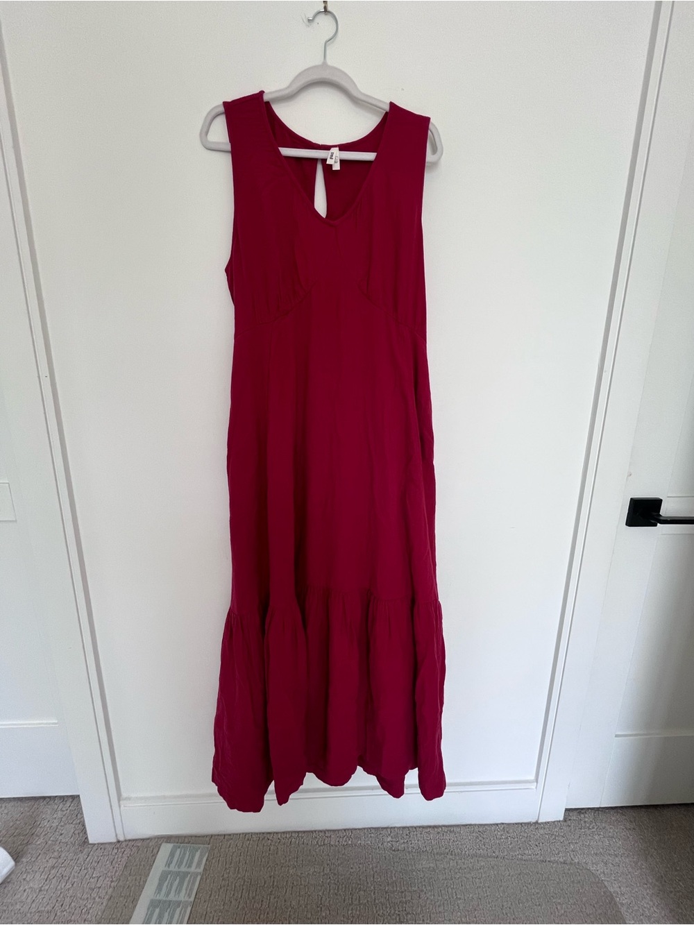 Brand New With Tags Pact Sleeveless Red Summer Dress